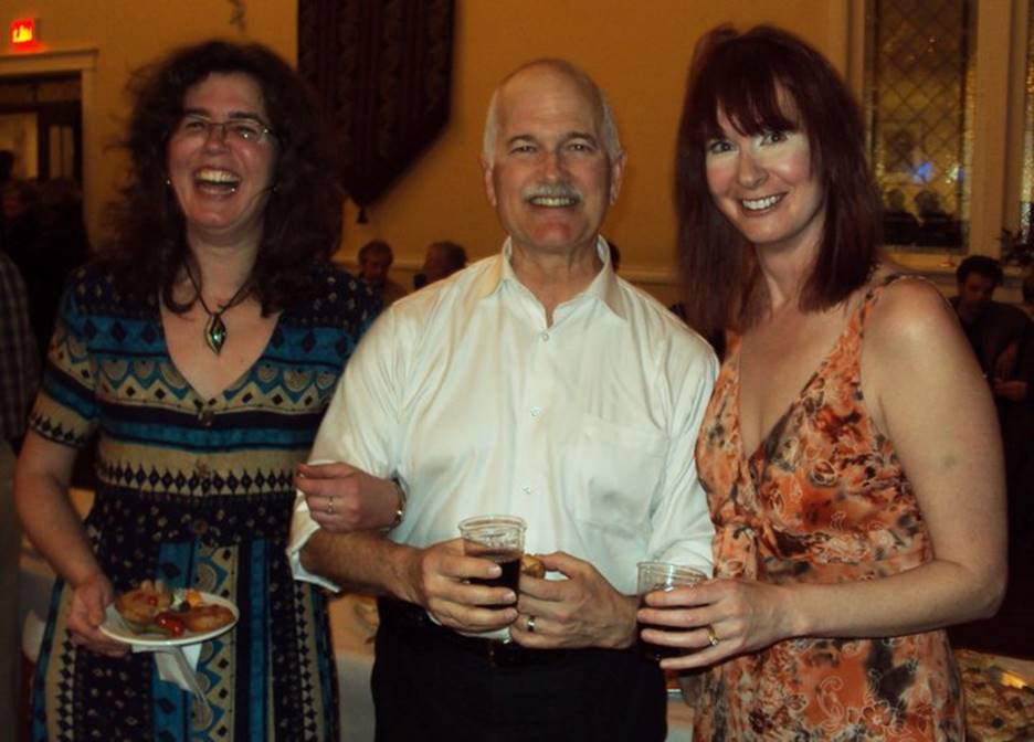 With Jack Layton-Kamloops-Jan 21-2011